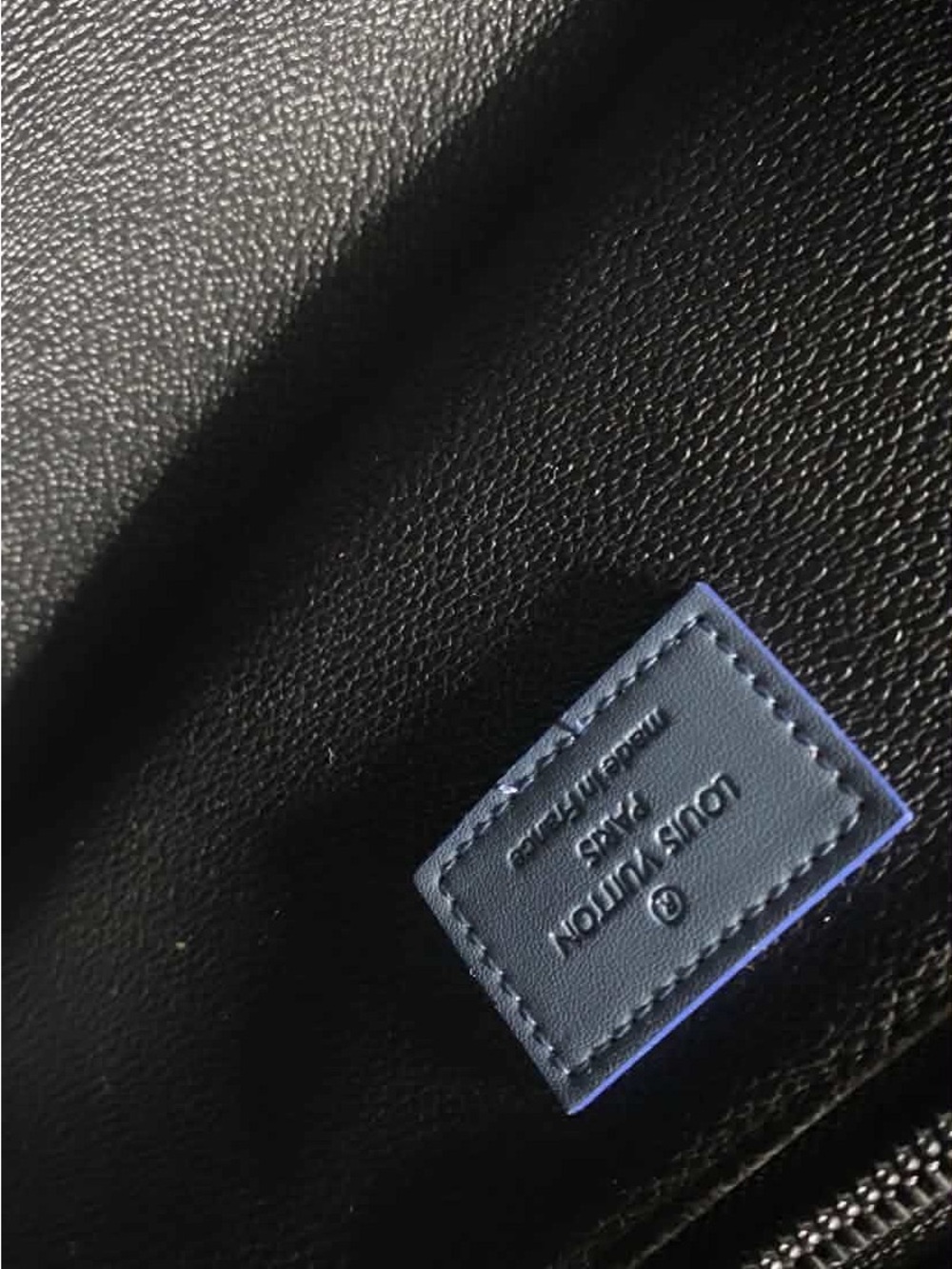 Louis Vuitton Blue Monogram Leather Men’s Dopp Kit Ne - Picture 5 of 5